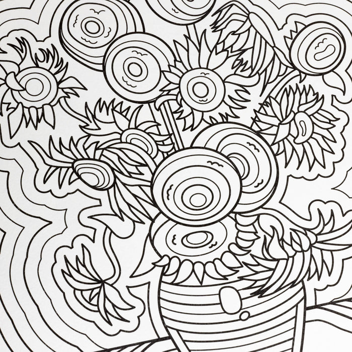 Today is Art Day - Coloring Book - Vincent van Gogh