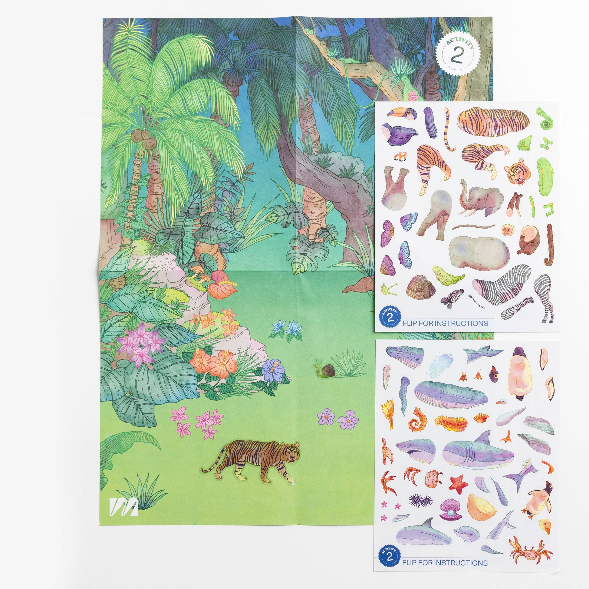 VOL ⑦ — ANIMAL Sticker Based Art Pack - PMA Store at the Portland Museum of Art, Maine