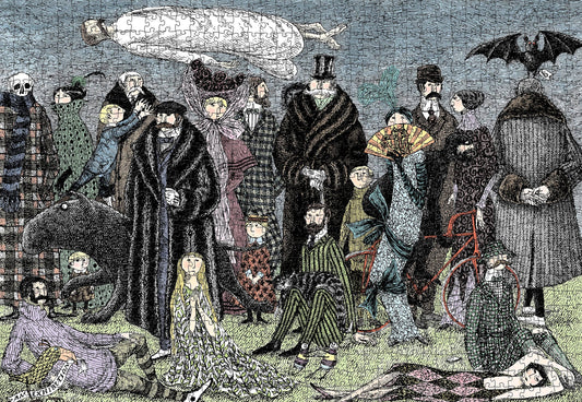 Pomegranate - Edward Gorey 1000-piece Jigsaw Puzzle - PMA Store at the Portland Museum of Art, Maine