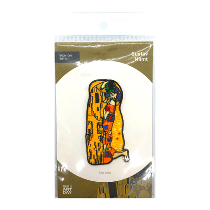 Today is Art Day - Patch - Kiss - Klimt - PMA Store at the Portland Museum of Art, Maine