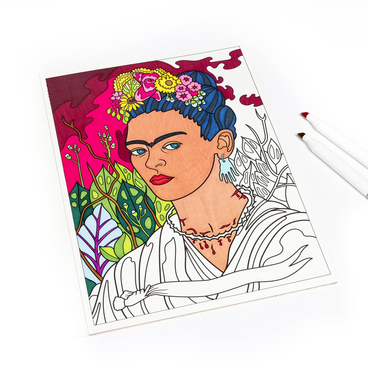 Today is Art Day - Coloring Book - Frida Kahlo - PMA Store at the Portland Museum of Art, Maine