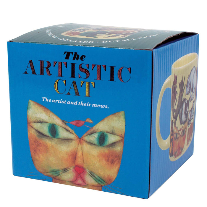 Unemployed Philosophers Guild - Cats of Classical Art Coffee Mug