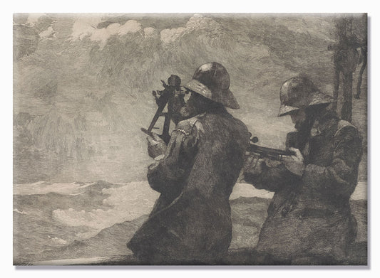 Eightbells Etching Winslow Homer Notecard 5x7