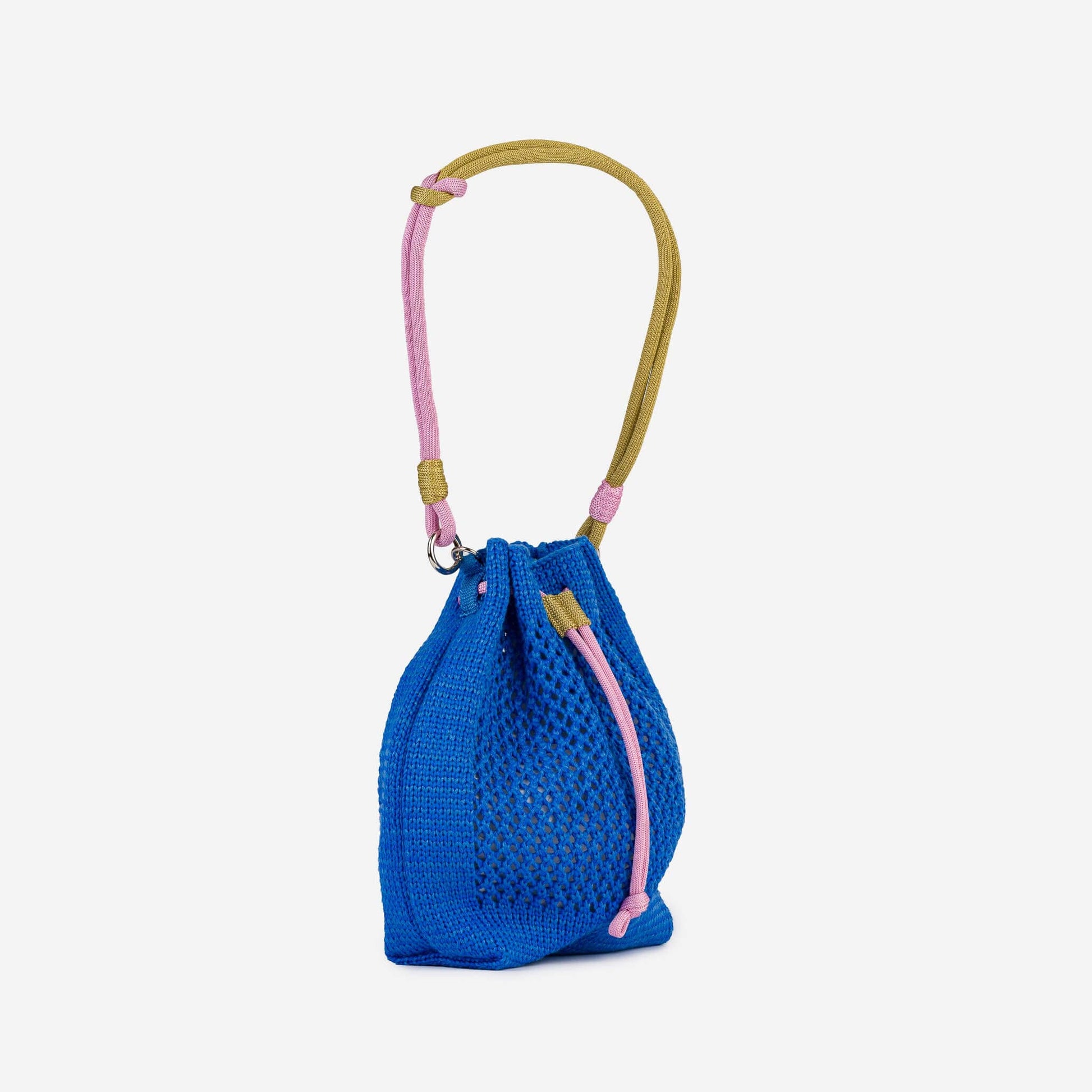 Drawstring Raffia Mini Bag: Poppy - PMA Store at the Portland Museum of Art, Maine