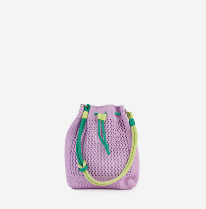 Drawstring Raffia Mini Bag: Poppy - PMA Store at the Portland Museum of Art, Maine