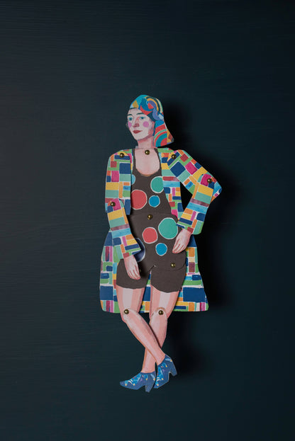 Sonia Delaunay Cut and Make Puppet - PMA Store at the Portland Museum of Art, Maine