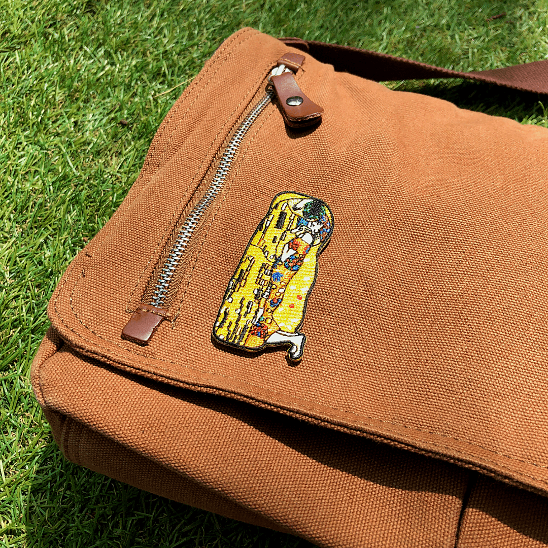 Today is Art Day - Patch - Kiss - Klimt - PMA Store at the Portland Museum of Art, Maine