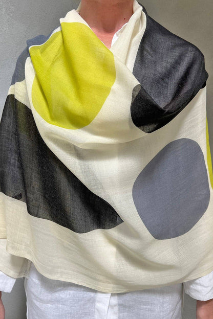 Wool Scarf: Field Indigo - PMA Store at the Portland Museum of Art, Maine