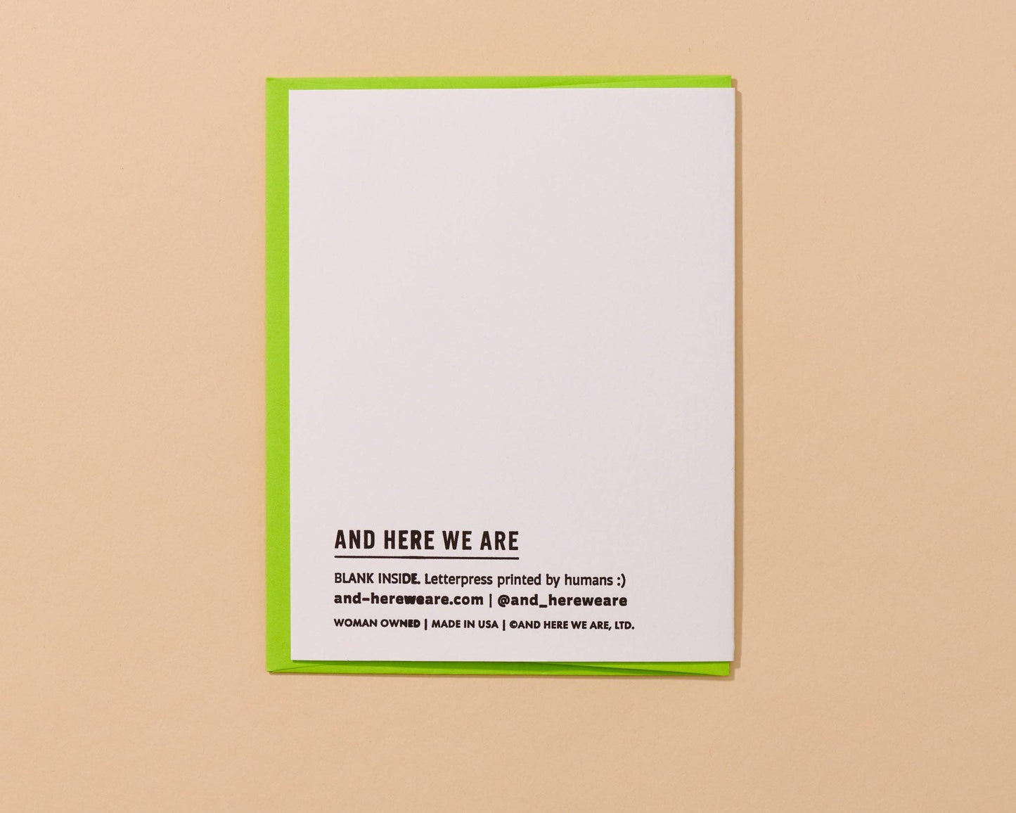 Mona Lisa Letterpress Birthday Card - Fine Art, Classical - Mother's Day Easter Spring - Made in USA - PMA Store at the Portland Museum of Art, Maine