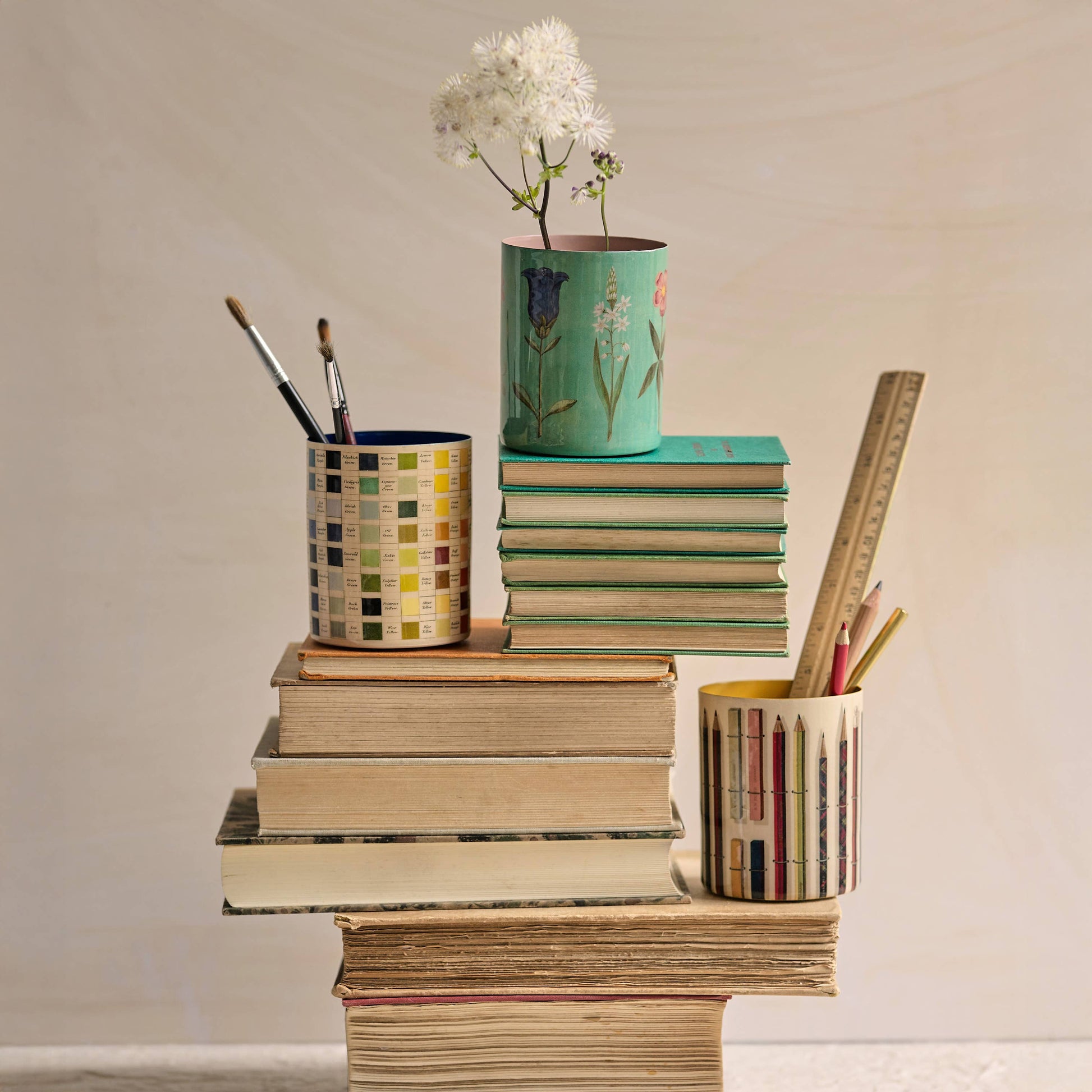 Enamel Everything Pot - Vintage Pencils & Chalks - PMA Store at the Portland Museum of Art, Maine