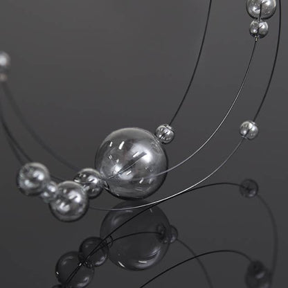 Pursuits - Cumulus Necklace: Gold Grey