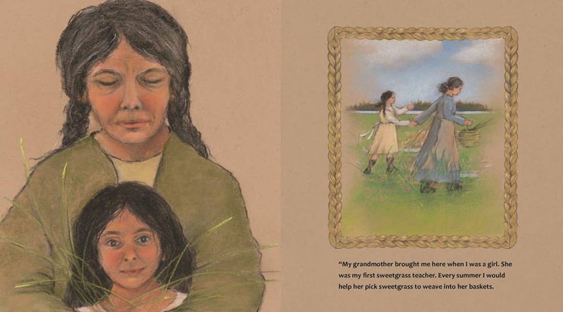 The First Blade of Sweetgrass: Hardcover - PMA Store at the Portland Museum of Art, Maine