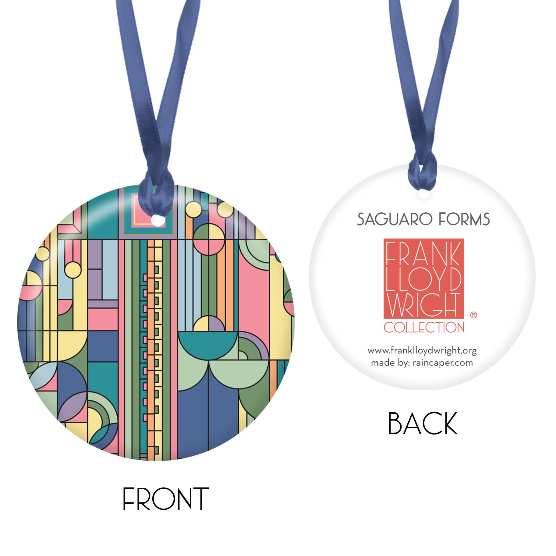 Frank Lloyd Wright Saguaro Forms Keepsake Ornament - PMA Store at the Portland Museum of Art, Maine