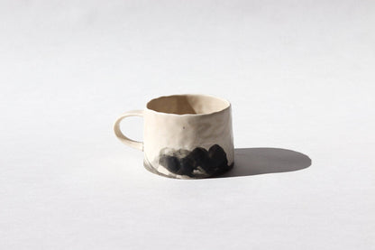 Elizabeth Benotti Ceramics - Pinched Splatter Mug: Daybreak - PMA Store at the Portland Museum of Art, Maine