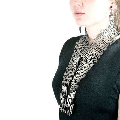 Oropopo - Above Clouds Necklace: Gold - PMA Store at the Portland Museum of Art, Maine
