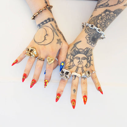 OZMA adornments - UFO Chain Cuff - Bracelet: Brass - PMA Store at the Portland Museum of Art, Maine