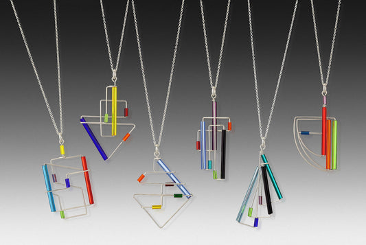 Barb-Wire Necklace - Large: Sterling Silver - PMA Store at the Portland Museum of Art, Maine