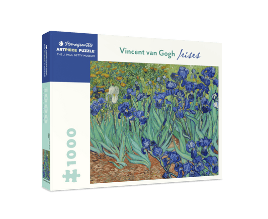 Pomegranate - Vincent van Gogh: Irises 1000-piece Jigsaw Puzzle - PMA Store at the Portland Museum of Art, Maine