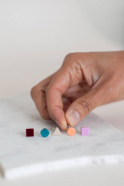 Pamela Coromoto - Basic - Mini Earrings Set (5) - Colorful Palette: Pastels Palette