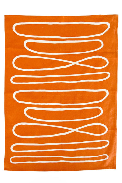 Tea Towels (Set of 2): Loopy Melon - PMA Store at the Portland Museum of Art, Maine