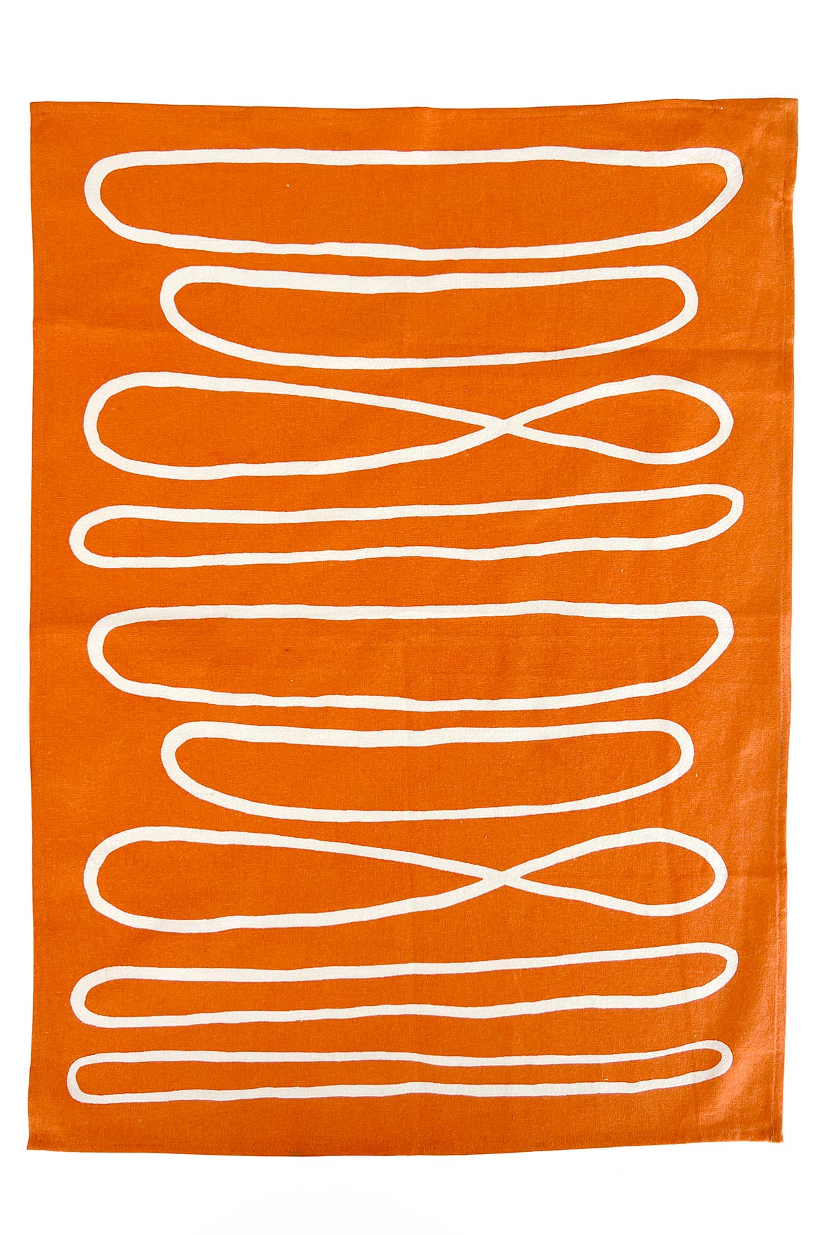 See Design - Tea Towels (Set of 2): Rocks Orange/Yellow - PMA Store at the Portland Museum of Art, Maine