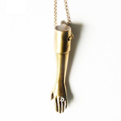 OZMA adornments - The Ominous: Brass - PMA Store at the Portland Museum of Art, Maine