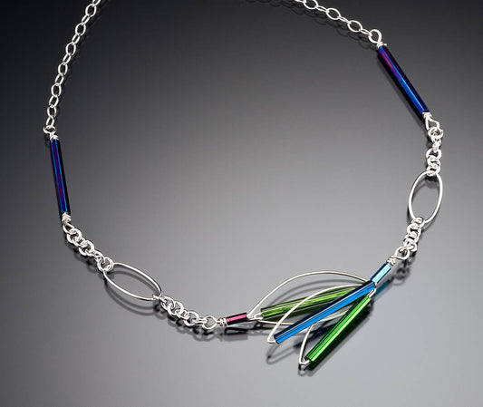 Barb-Wire Link Necklace: BWLN-17 - PMA Store at the Portland Museum of Art, Maine