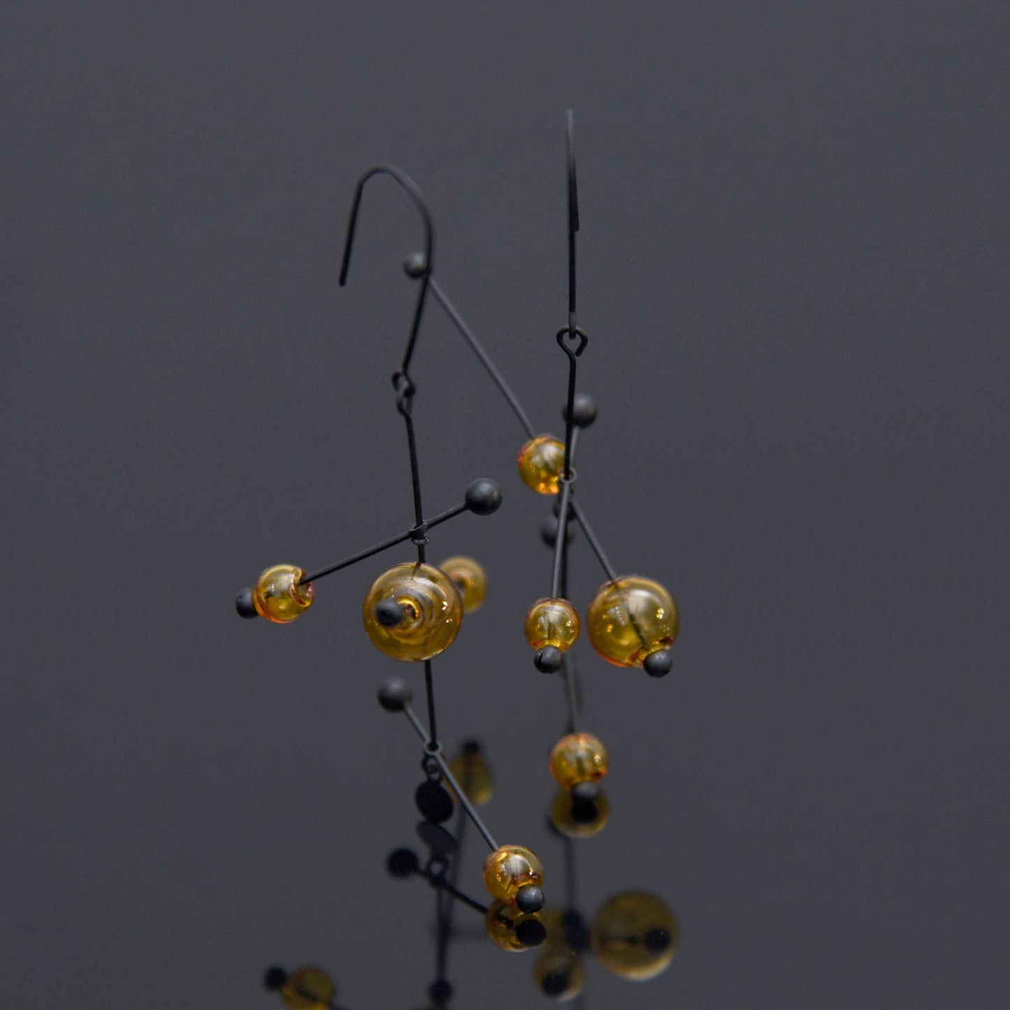 Pursuits - Wander Earrings: Glass Aqua