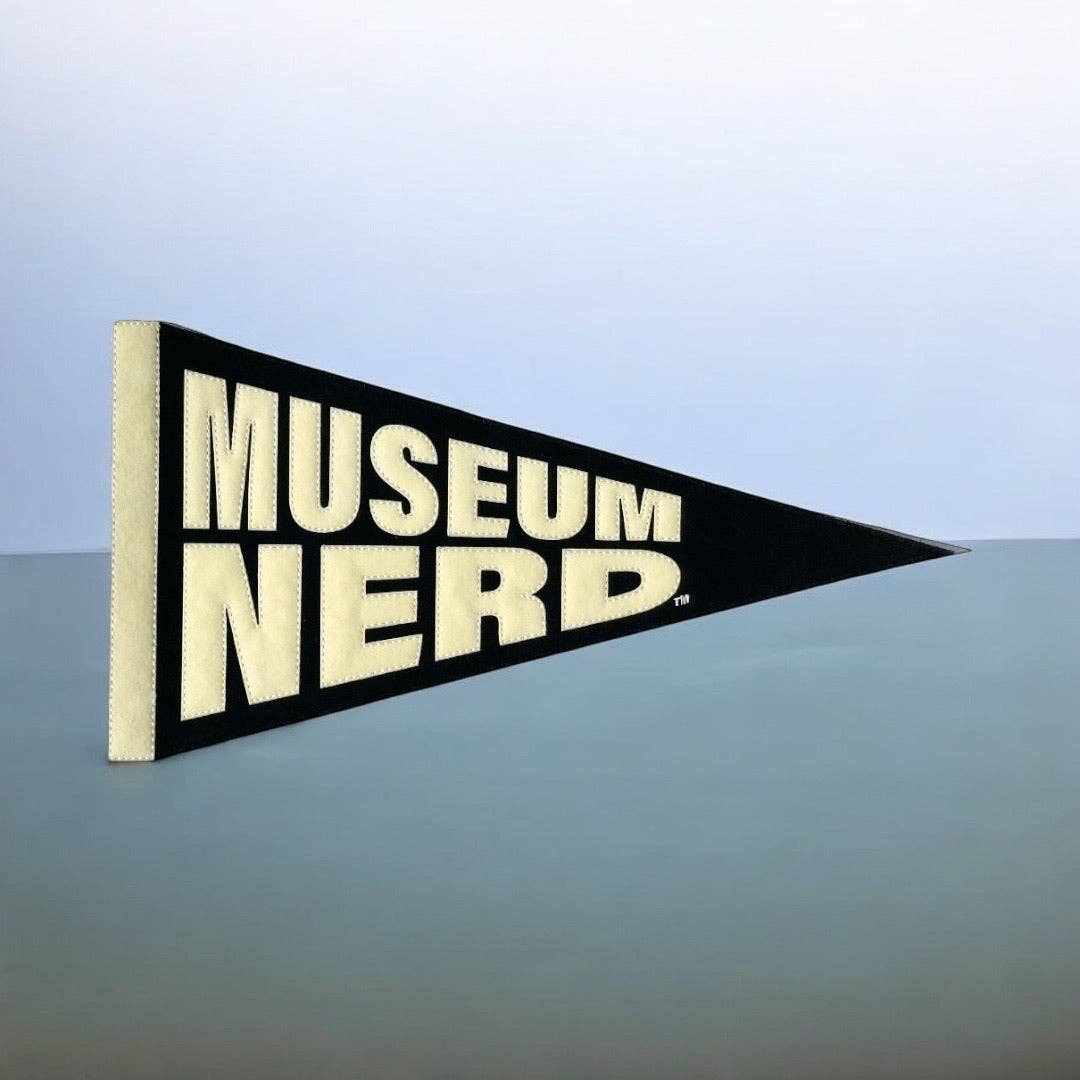 Museum Nerd Pennant - PMA Store at the Portland Museum of Art, Maine