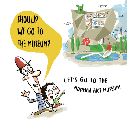 Schiffer Publishing - Let's Go to the Museum: A Modern Art Adventure Maze - PMA Store at the Portland Museum of Art, Maine