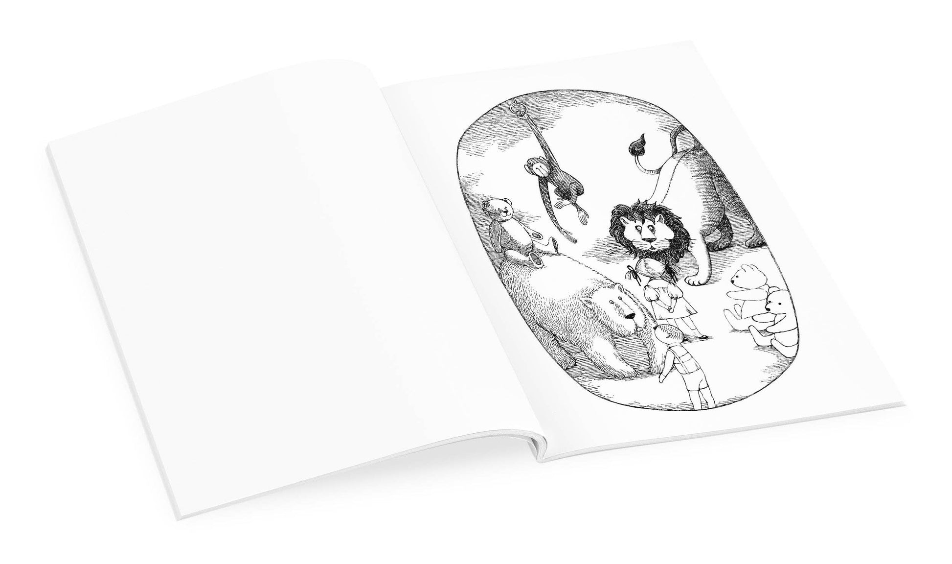 Pomegranate - Edward Gorey: The Wuggly Ump and Other Delights Coloring Book - PMA Store at the Portland Museum of Art, Maine