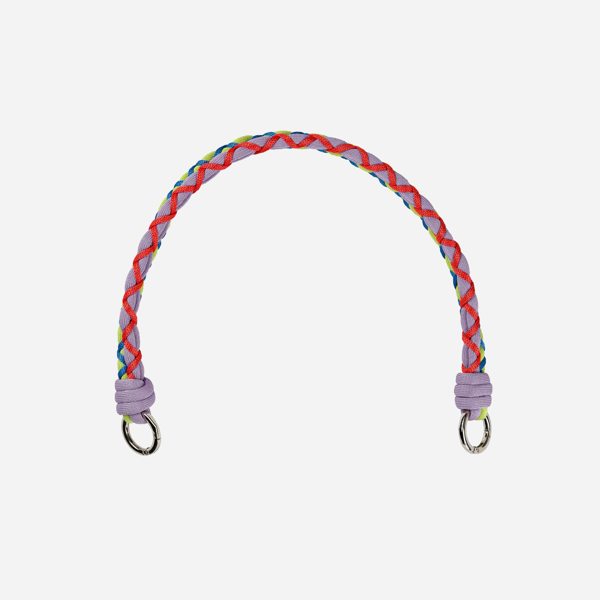 Braided Double Shoulder Strap: Kelly White - PMA Store at the Portland Museum of Art, Maine