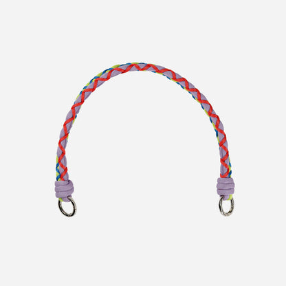 Braided Double Shoulder Strap: Kelly White - PMA Store at the Portland Museum of Art, Maine