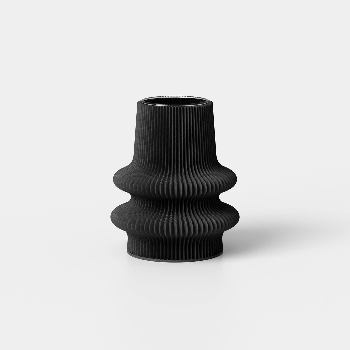Ameico - Recozy - Tower 1 Vase: Midnight Black