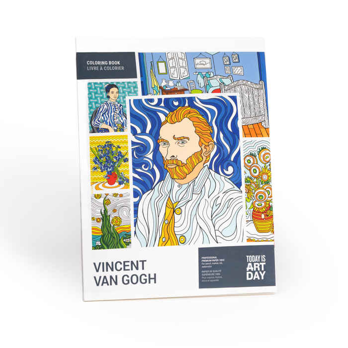 Today is Art Day - Coloring Book - Vincent van Gogh