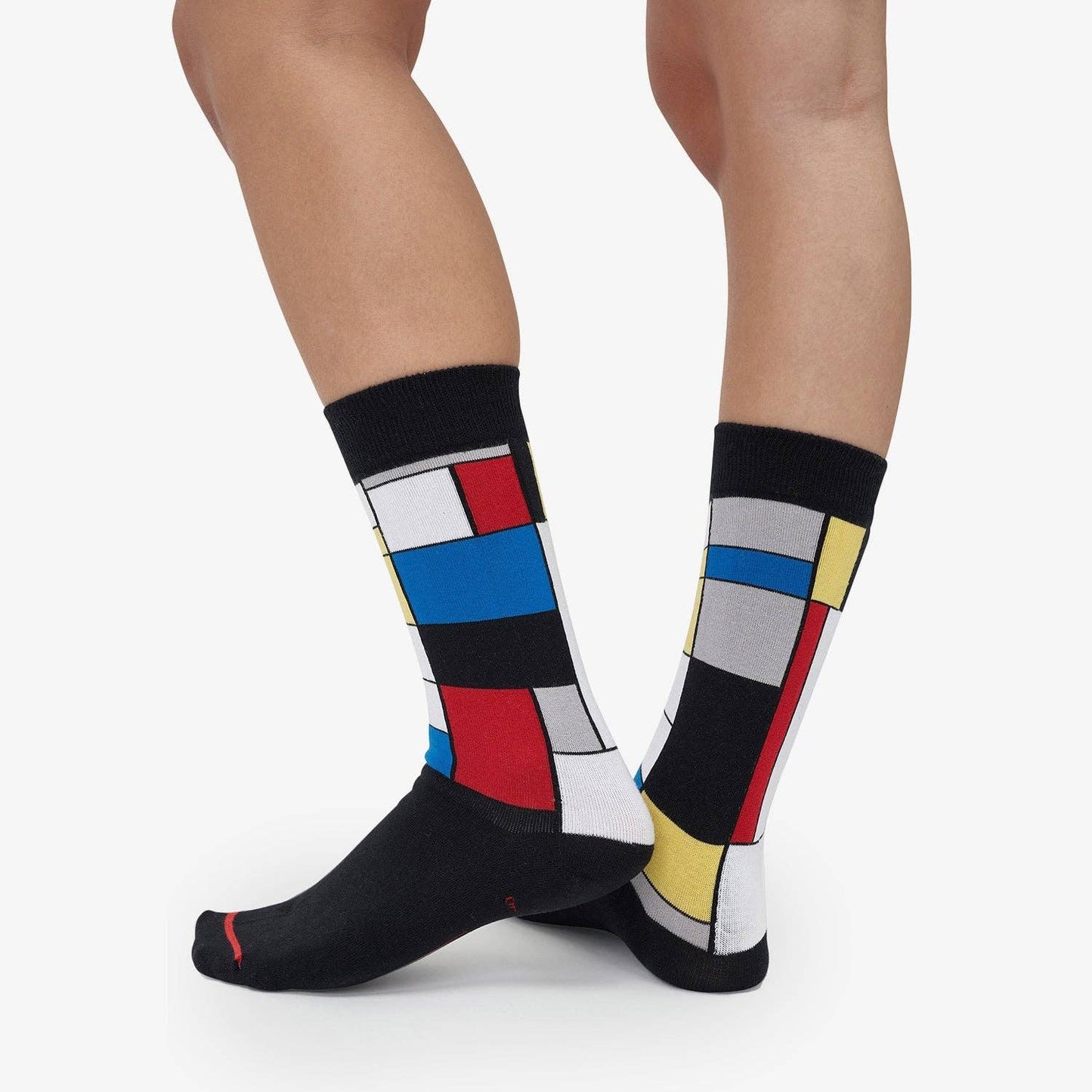 ART SOX - MuseARTa GmbH - Piet Mondrian - Composition with Red, Blue and Yellow: EU 36-40 | UK 3½-6½ | US 6-9 - PMA Store at the Portland Museum of Art, Maine