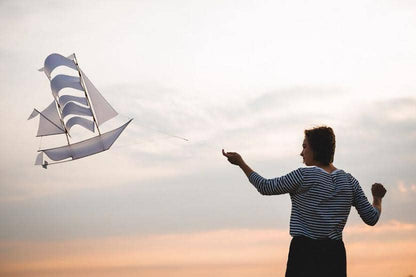 Haptic Lab - Sailing Ship Kite: Indigo - PMA Store at the Portland Museum of Art, Maine