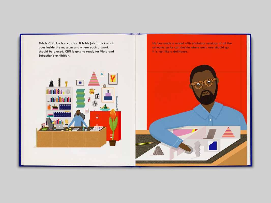 Making a Great Exhibition (Books for Kids, Art for Kids, Art Book) by Doro Globus: Hardcover; 40 pages / English - PMA Store at the Portland Museum of Art, Maine