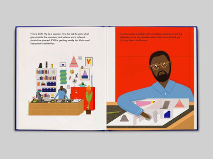 Making a Great Exhibition (Books for Kids, Art for Kids, Art Book) by Doro Globus: Hardcover; 40 pages / English - PMA Store at the Portland Museum of Art, Maine