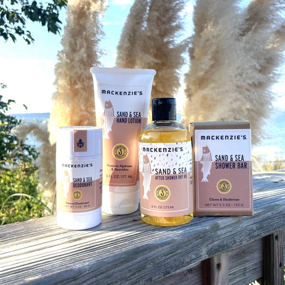 MacKenzie's Fisherman - Sand & Sea Hand Lotion- 6 fl oz (12 qty) - PMA Store at the Portland Museum of Art, Maine