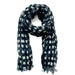 See Design - Cotton Scarf: Speck Fuchsia/Orange - PMA Store at the Portland Museum of Art, Maine
