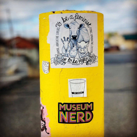 Museum Nerd Classic Sticker: Single - PMA Store at the Portland Museum of Art, Maine