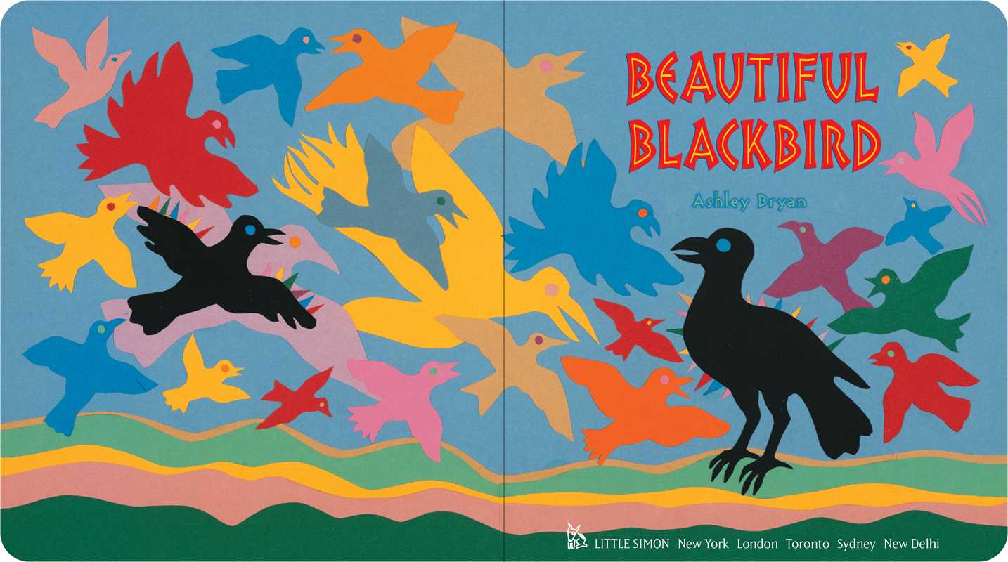 Simon & Schuster - Beautiful Blackbird by Ashley Bryan: Board Books; 40 pages / English - PMA Store at the Portland Museum of Art, Maine