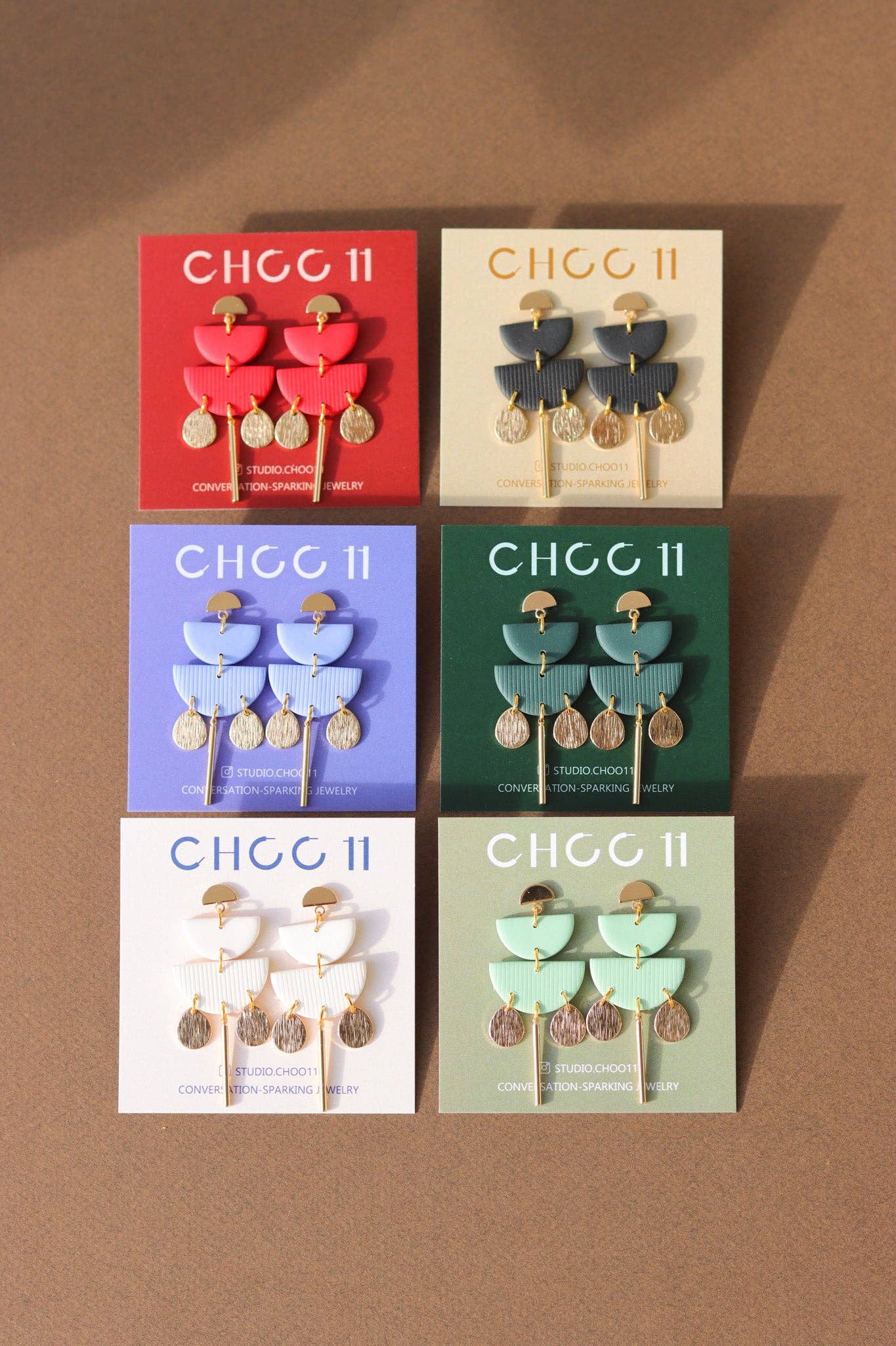 KAYLA EARRINGS // GOLD TONE: Ivory - PMA Store at the Portland Museum of Art, Maine