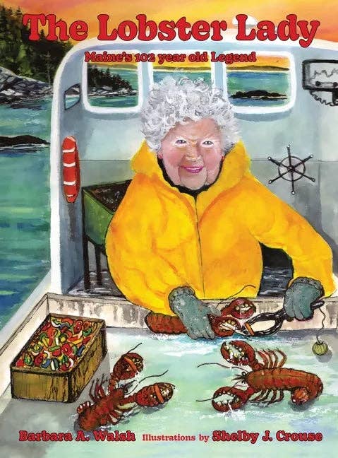 Books by splitShops - The Lobster Lady: Maine's 102-Year-Old Legend - Hardcover - PMA Store at the Portland Museum of Art, Maine