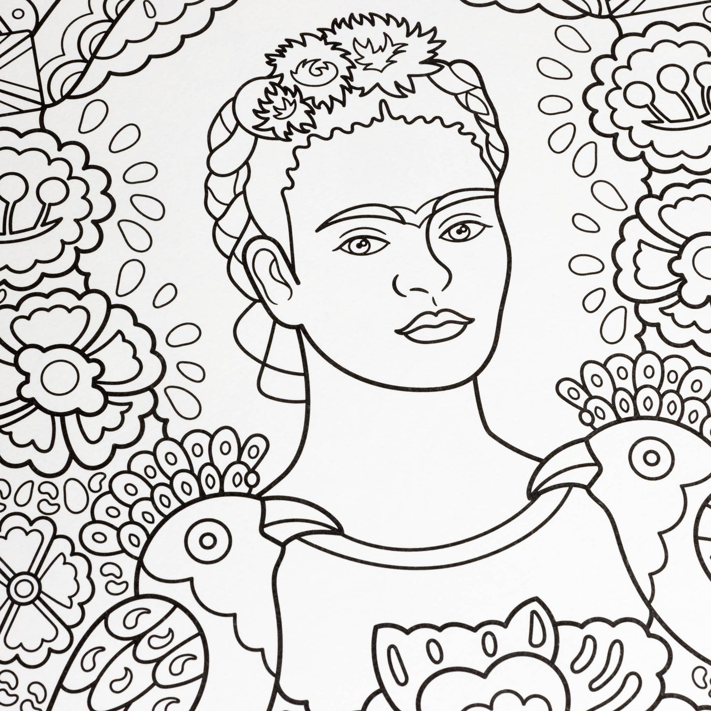 Today is Art Day - Coloring Book - Frida Kahlo - PMA Store at the Portland Museum of Art, Maine
