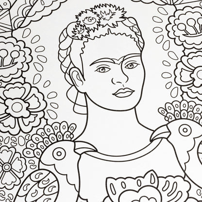 Today is Art Day - Coloring Book - Frida Kahlo - PMA Store at the Portland Museum of Art, Maine