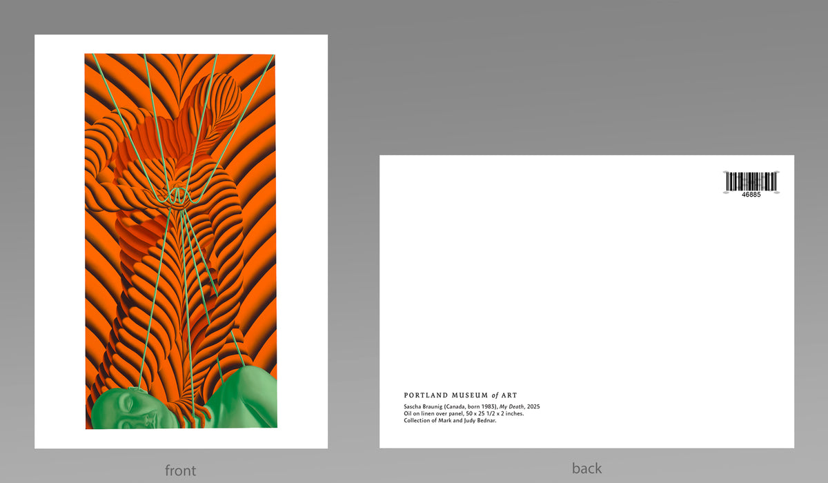 My Death by Sascha Braunig 4.25x6 postcard