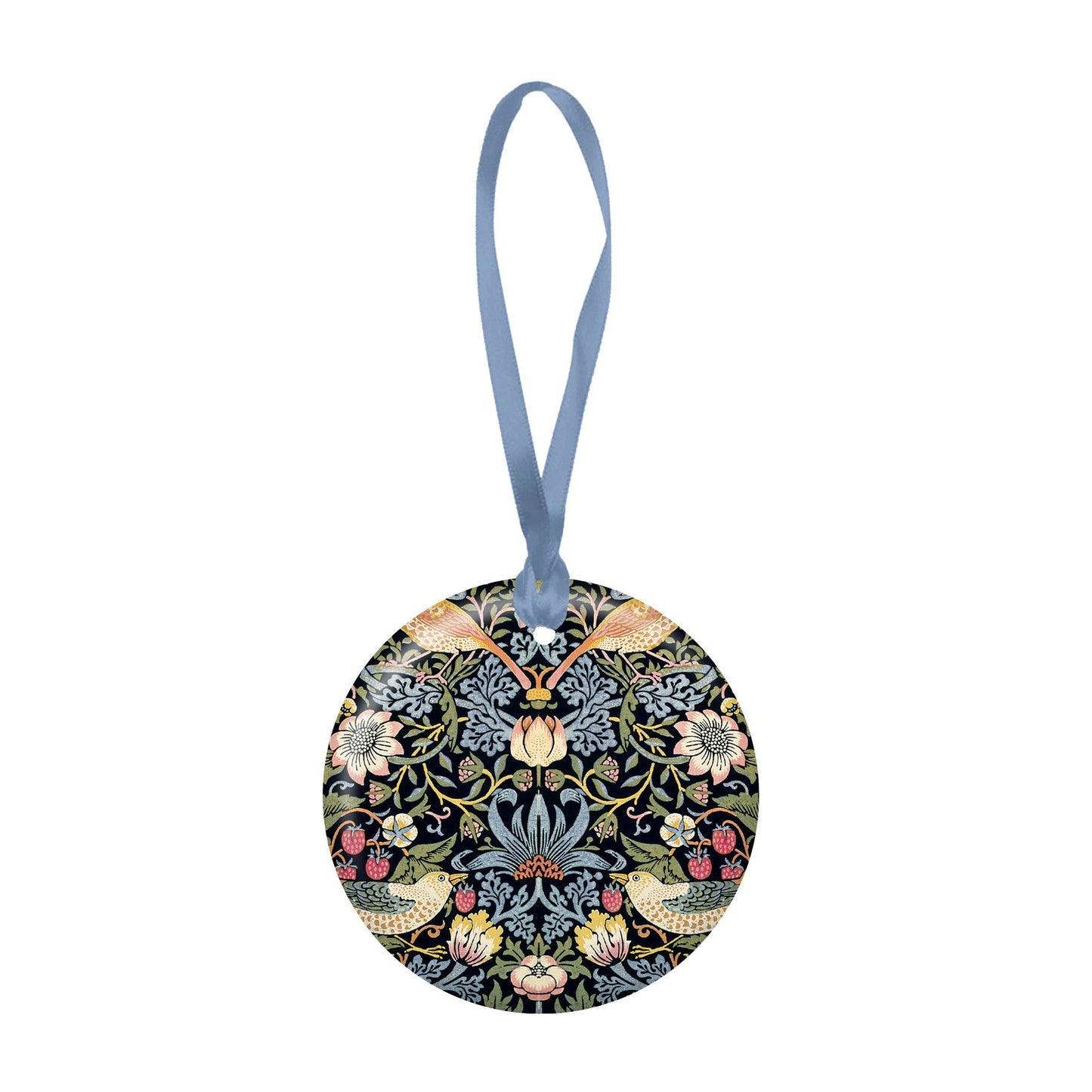 William Morris "Strawberry Thief" Keepsake Ornament - PMA Store at the Portland Museum of Art, Maine