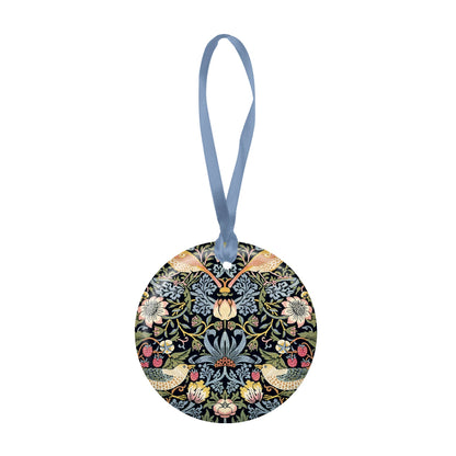 William Morris "Strawberry Thief" Keepsake Ornament - PMA Store at the Portland Museum of Art, Maine